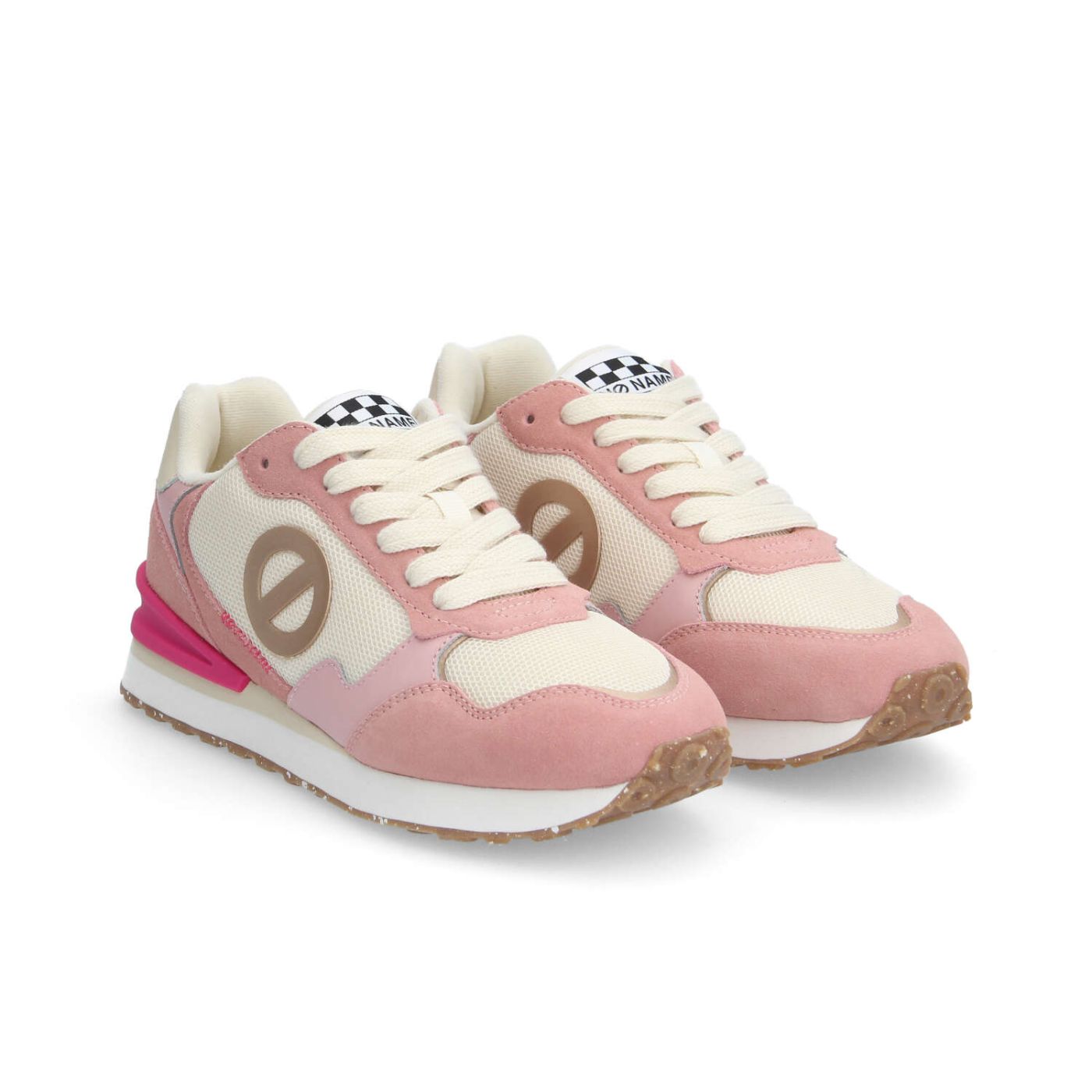 TOVA RUNNER W - SUEDE/MESH/NAPP - PINK/OFF WHITE